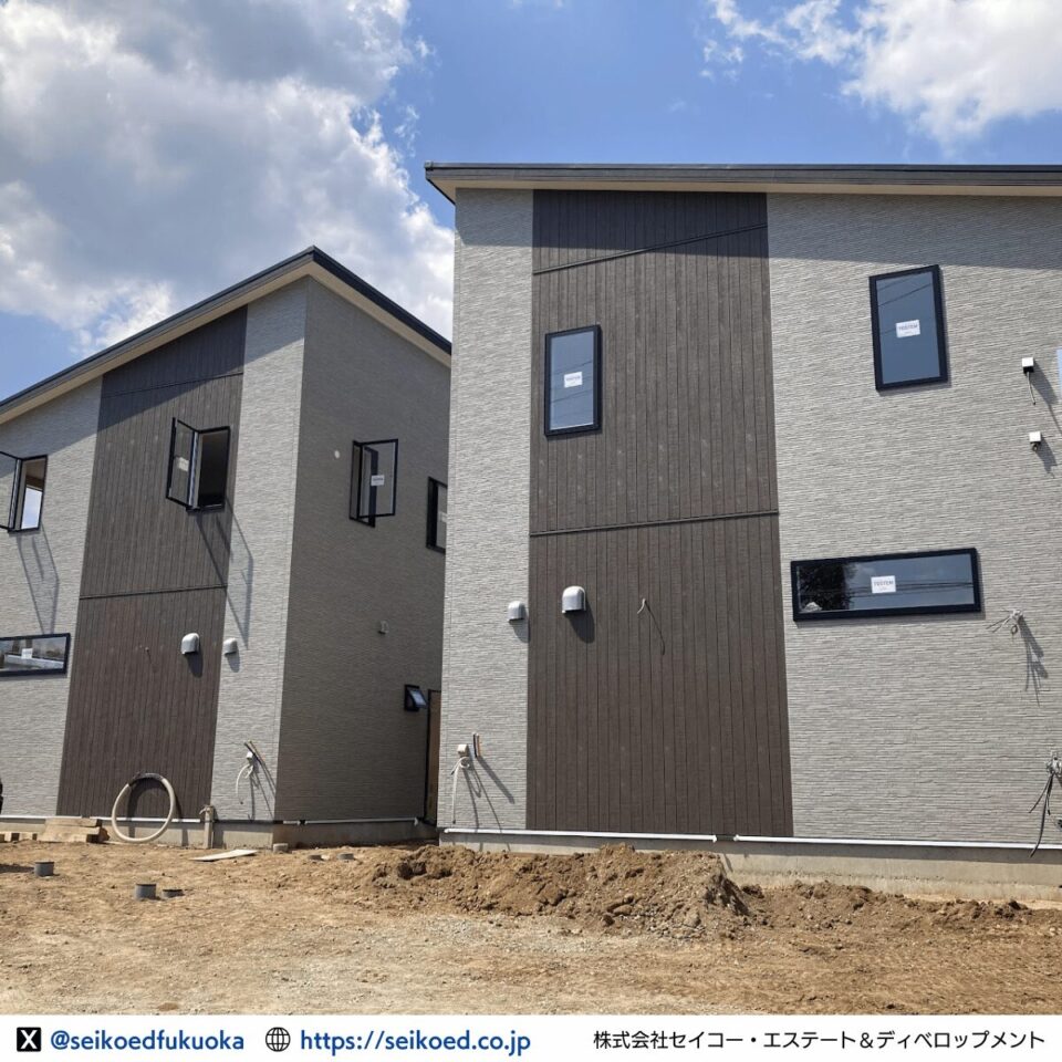 【内外装工事 4カ月目~6カ月目】 福岡の不動産投資・新築アパート一棟投資を成功させる。セイコーエステート&ディベロップメント