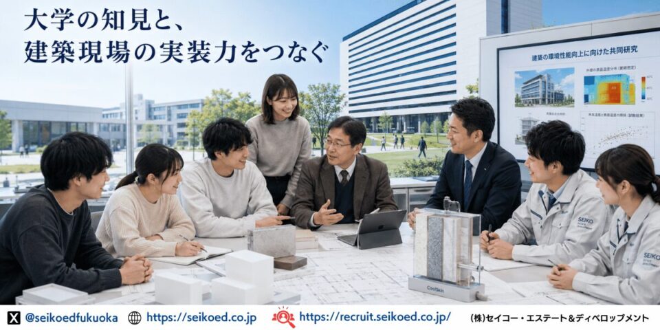共同研究の目的｜外壁冷却技術を、
社会に役立つ建築技術へ育てる